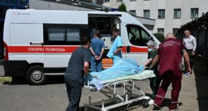 Ребенок, пострадавший в результате атаки дрона ВСУ по пассажирскому автобусу в Брянской области - РИА Новости, 1920, 23.06.2026