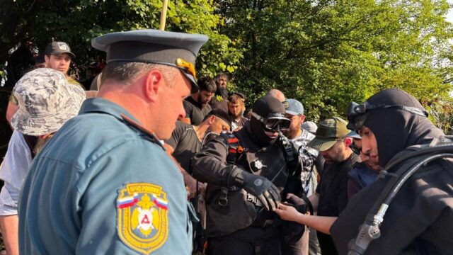 Почти 550 человек участвуют в поисках пропавшего на реке в Ингушетии мальчика Поиск пропавшего мальчика на реке Сунжа в Ингушетии - РИА Новости, 1920, 22.06.2026