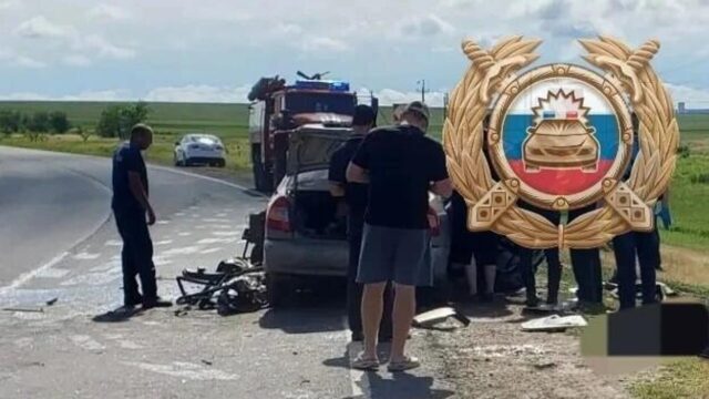 Один из попавших в ДТП под Саратовом автомобилей был с липецкими номерами ДТП в Дергачёвском районе в Саратовской области - РИА Новости, 1920, 20.06.2026