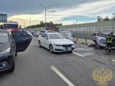 В Подмосковье столкнулись два грузовика и пять легковушек, погиб водитель Последствия массового ДТП на трассе М-9 Балтия в Подмосковье - РИА Новости, 1920, 22.06.2026