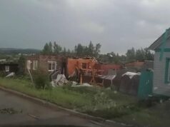 В Кушве в Свердловской области во время смерча пострадали 97 домов Последствия прохождения смерча в Свердловской области - РИА Новости, 1920, 23.06.2026