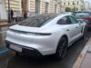 Неизвестный устроил себе весёлое начало рабочего дня в Москве: угнал чужой «Porsche Taycan GTS» с ав