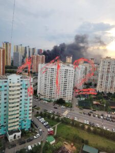 Пожару в красногорском ТЦ «ТераБит» присвоили второй ранг.