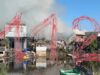 Пожар на площади 600 кв. метров вспыхнул в Кронштадтском районе.