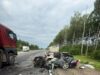 Два человека погибли в аварии в Подмосковье.