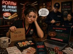 Администратор суши-бара спустила выручку в онлайн-казино. Фортуна роллы не любит.
