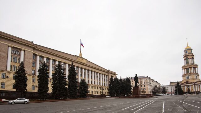 Артамонов: все обломки упавшего в Липецке БПЛА обезвредили и вывезли на полигон Здание областной администрации в Липецке - РИА Новости, 1920, 18.07.2026