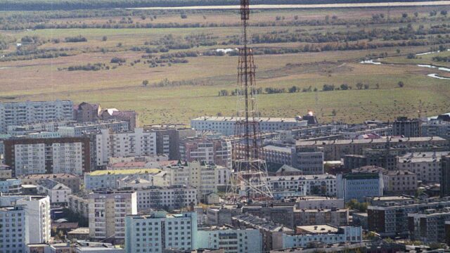 Поступившее сообщение о "минировании" здания мэрии Якутска оказалось ложным Вид на город Якутск - РИА Новости, 1920, 30.07.2026