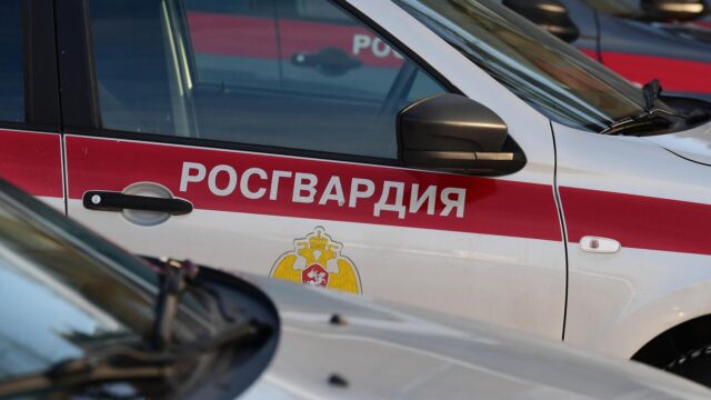 В Петербурге подросток по заданию поджег газовую заправку, его задержали Автомобиль Росгвардии - РИА Новости, 1920, 17.07.2026