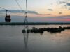 Нижегородская канатная дорога через Волгу между Нижним Новгородом и Бором - РИА Новости, 1920, 05.07.2026