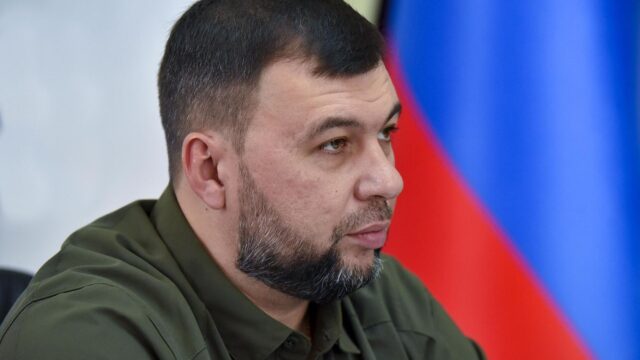 Временно исполняющий обязанности главы Донецкой Народной Республики Денис Пушилин - РИА Новости, 1920, 28.07.2026