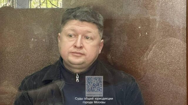 Фигурант по делу о получении взятки заместителем министра обороны России Сергей Бородин в суде - РИА Новости, 1920, 27.07.2026