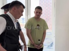 Обвиняемый в отравлении близких в Балашихе попросил не назначать ему пожизненное Артем Миссюра на следственном эксперименте. Кадр видео - РИА Новости, 1920, 08.07.2026