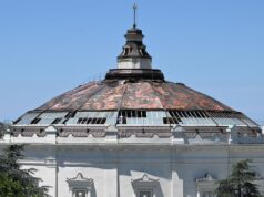 СВР: удар по музею в Севастополе стал актом уничтожения свидетельства героизма Музей-панорама Оборона Севастополя после пожара в результате атаки ВСУ - РИА Новости, 1920, 06.07.2026