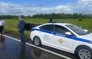 Автобус, в котором находились 27 детей, после ДТП в Красноярском крае - РИА Новости, 1920, 01.07.2026