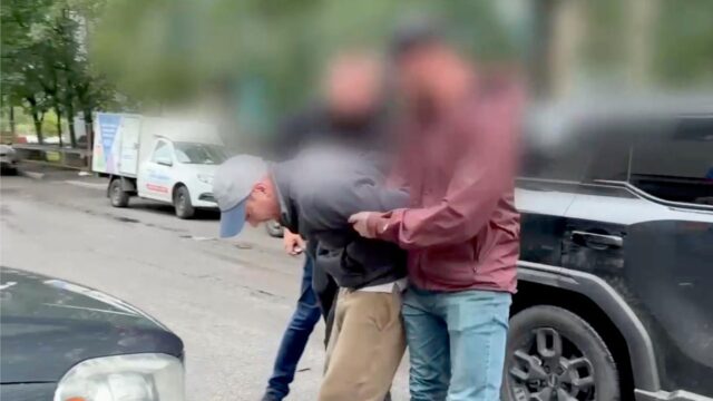 Предполагаемый убийца девочки в Ленинградской области владел строительной фирмой Задержание подозреваемого в убийстве девочки в Ленинградской области. Кадр видео - РИА Новости, 1920, 06.07.2026