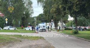 На месте ДТП в Калининграде - РИА Новости, 1920, 06.07.2026