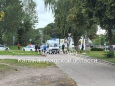 В Калининграде задержали водителя, сбившего женщину с двумя детьми На месте ДТП в Калининграде - РИА Новости, 1920, 05.07.2026