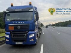 Грузовик насмерть сбил лося на МКАД Грузовик насмерть сбил лося на МКАД - РИА Новости, 1920, 07.07.2026