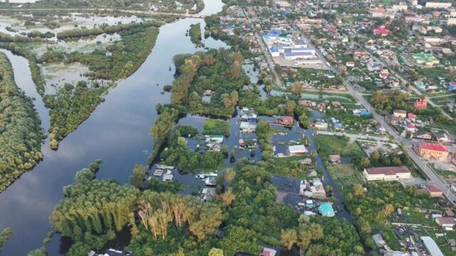 Подъем уровня воды в реке Ница в Ирбите Свердловской области - РИА Новости, 1920, 14.07.2026