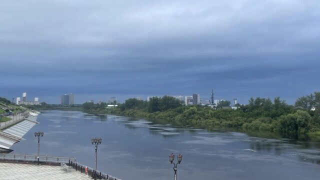Моор: уровень воды в реке Туре в Тюмени замедлился Паводок на реке Туре в Тюмени - РИА Новости, 1920, 31.07.2026