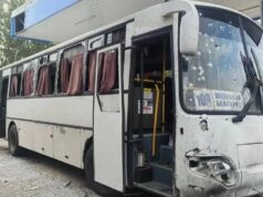 Последствия атаки дрона ВСУ на автобус в Шебекино Белгородской области - РИА Новости, 1920, 28.07.2026