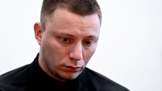 Мотоциклист Максим Завирюха, сбивший насмерть фотографа актрису Ксению Добромилову, на заседании Дорогомиловского суда - РИА Новости, 1920, 28.07.2026