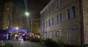 Двух детей спасли из реанимации во время пожара в детской подольской больнице.