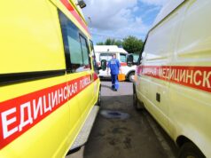 Девочка, напавшая на двух сестер в Уфе, три года назад училась со старшей из них Автомобили скорой медицинской помощи - РИА Новости, 1920, 17.08.2026