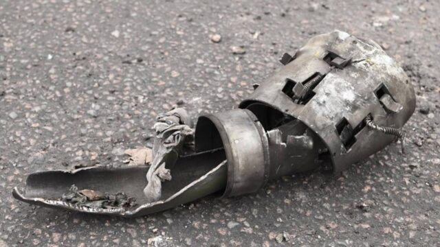 Фрагмент боеприпаса после атаки беспилотного летательного аппарата - РИА Новости, 1920, 18.08.2026