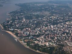 В Хабаровске уровень Амура достиг 487 сантиметров Вид на Хабаровск - РИА Новости, 1920, 12.08.2026