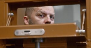 Бывший руководитель Главного военно-строительного управления по спецобъектам Андрей Белков в Замоскворецком суде Москвы - РИА Новости, 1920, 25.08.2026