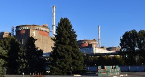 Вид на здания энергоблоков Запорожской атомной электростанции - РИА Новости, 1920, 22.08.2026
