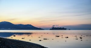 На Сахалине ликвидировали источник загрязнения нефтепродуктами в селе Правда Танкер-газовоз Cygnus Passage в Корсаковском районе Сахалина - РИА Новости, 1920, 10.08.2026