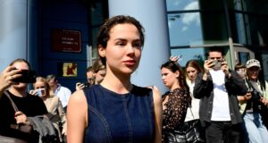 Блогер Софья Вершинина (Соня Мармеладова) после оглашения приговора в Мещанском районном суде Москвы - РИА Новости, 1920, 24.08.2026