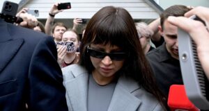 Блогер Валерия Чекалина (Лерчек) после заседания в Гагаринском районном суде в Москве - РИА Новости, 1920, 18.08.2026