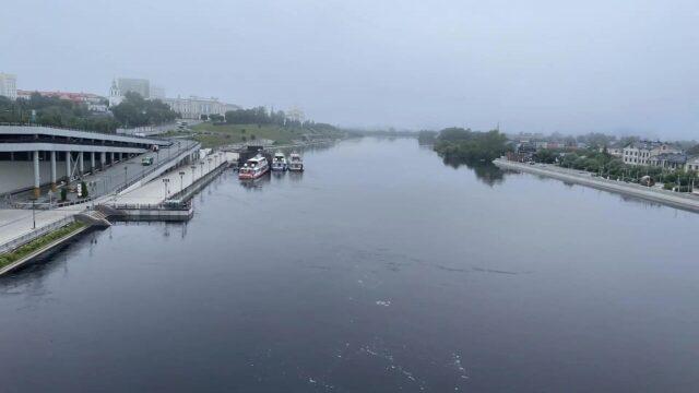Моор: уровень воды в реке Тура в Тюмени снизился до 895 сантиметров Вода в реке Тура на территории Тюмени пошла на спад - РИА Новости, 1920, 03.08.2026