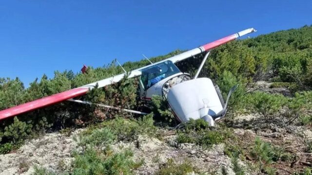 Пилотов упавшего в Иркутской области самолета Cessna 182 допросили Место крушения легкомоторного самолета Cessna 182 в Бодайбинском районе - РИА Новости, 1920, 07.08.2026