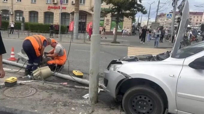 ДТП в Омске, в котором пострадали семь пешеходов - РИА Новости, 1920, 10.08.2026