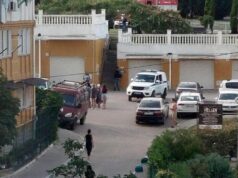 Место подрыва российского военного в Севастополе оцеплено Обстановка на месте взрыва в Севастополе, где погиб военнослужащий Минобороны - РИА Новости, 1920, 13.08.2026