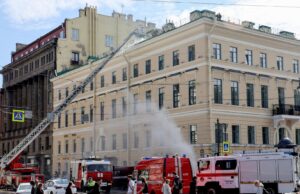 Пожар в Адмиралтейском районе Санкт-Петербурга - РИА Новости, 1920, 14.08.2026