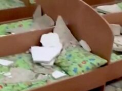 Обрушение штукатурки в детском саду в селе Гуниб в Дагестане - РИА Новости, 1920, 23.08.2026
