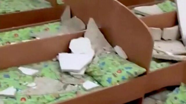 В Дагестане рухнувший потолок в детсаду хотят восстановить к 1 сентября Обрушение штукатурки в детском саду в селе Гуниб в Дагестане - РИА Новости, 1920, 23.08.2026