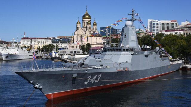 Корвет ТОФ на учениях в Охотском море уничтожил субмарину условного противника Корвет Резкий - РИА Новости, 1920, 08.09.2026