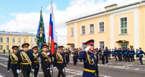 Офицеры Следственного комитета Российской Федерации, обучающиеся ведомственных академий, кадетских корпусов и профильных классов отметили День знаний img_6661